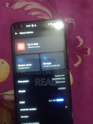 OnePlus Nord 256 GB Gray
