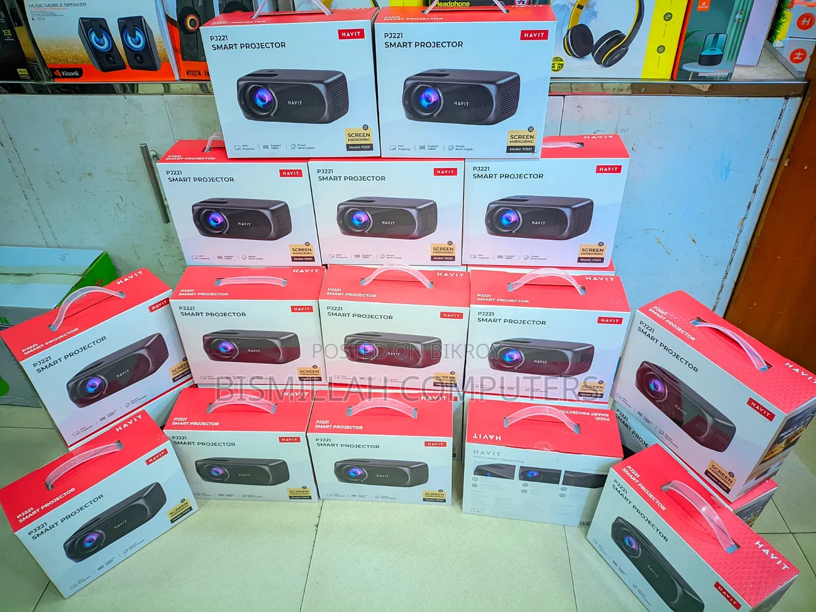 Havit 3800 Lumens Wifi New Projector