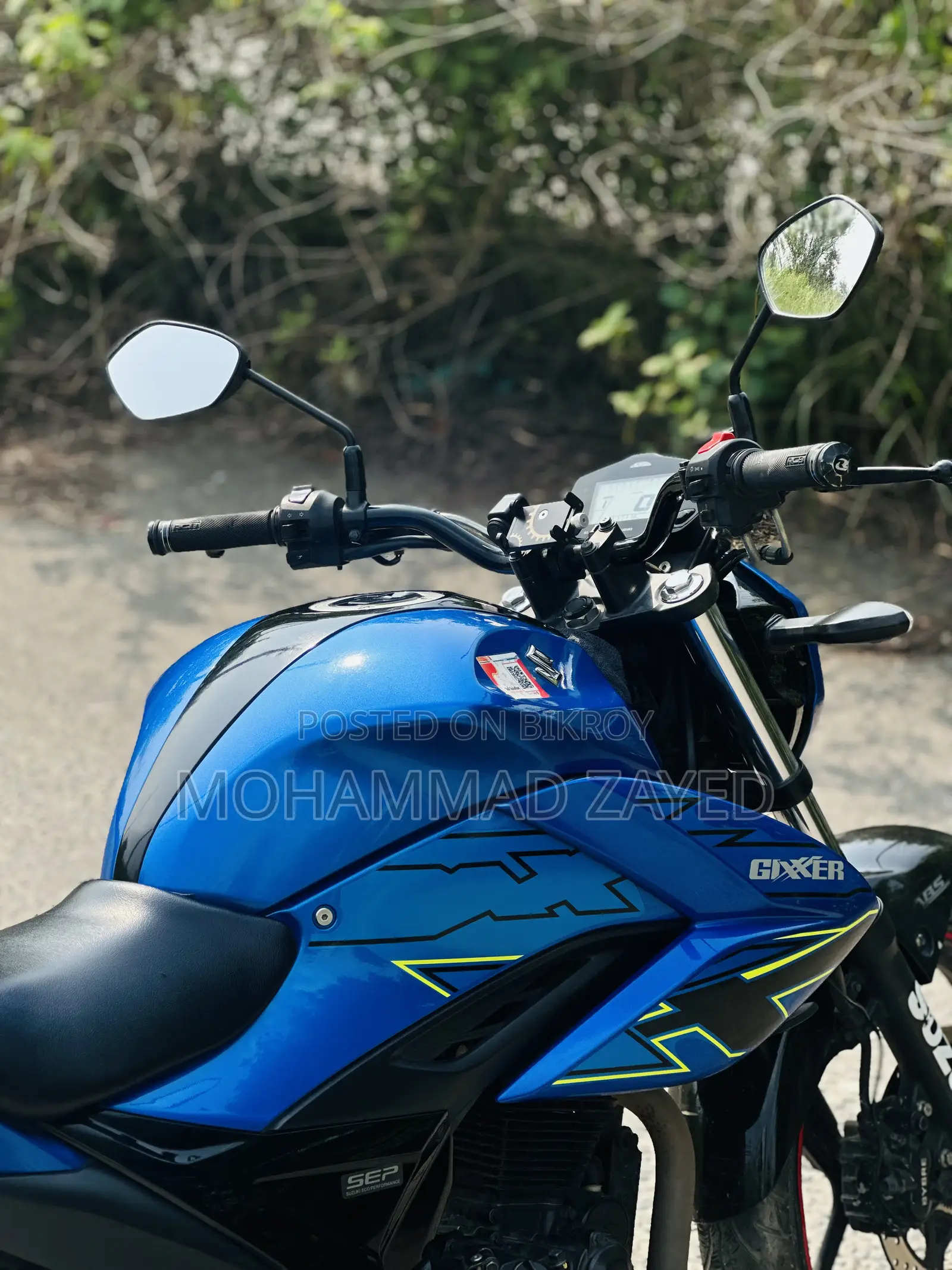 Suzuki Gixxer Fi ABS 2023 Blue