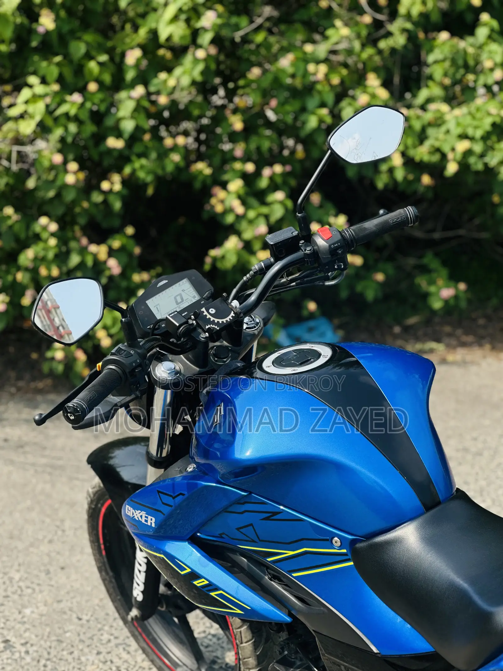 Suzuki Gixxer Fi ABS 2023 Blue