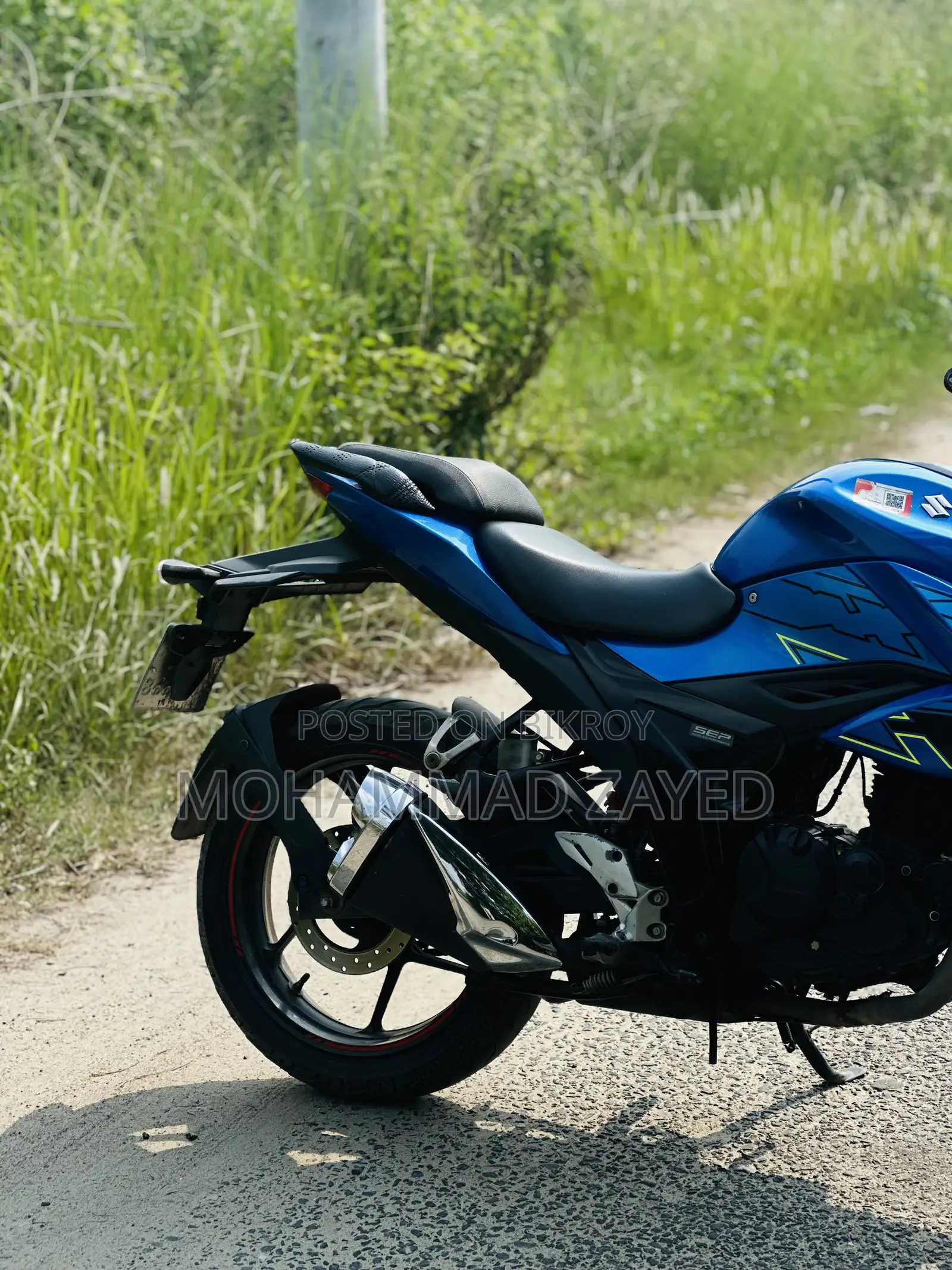Suzuki Gixxer Fi ABS 2023 Blue