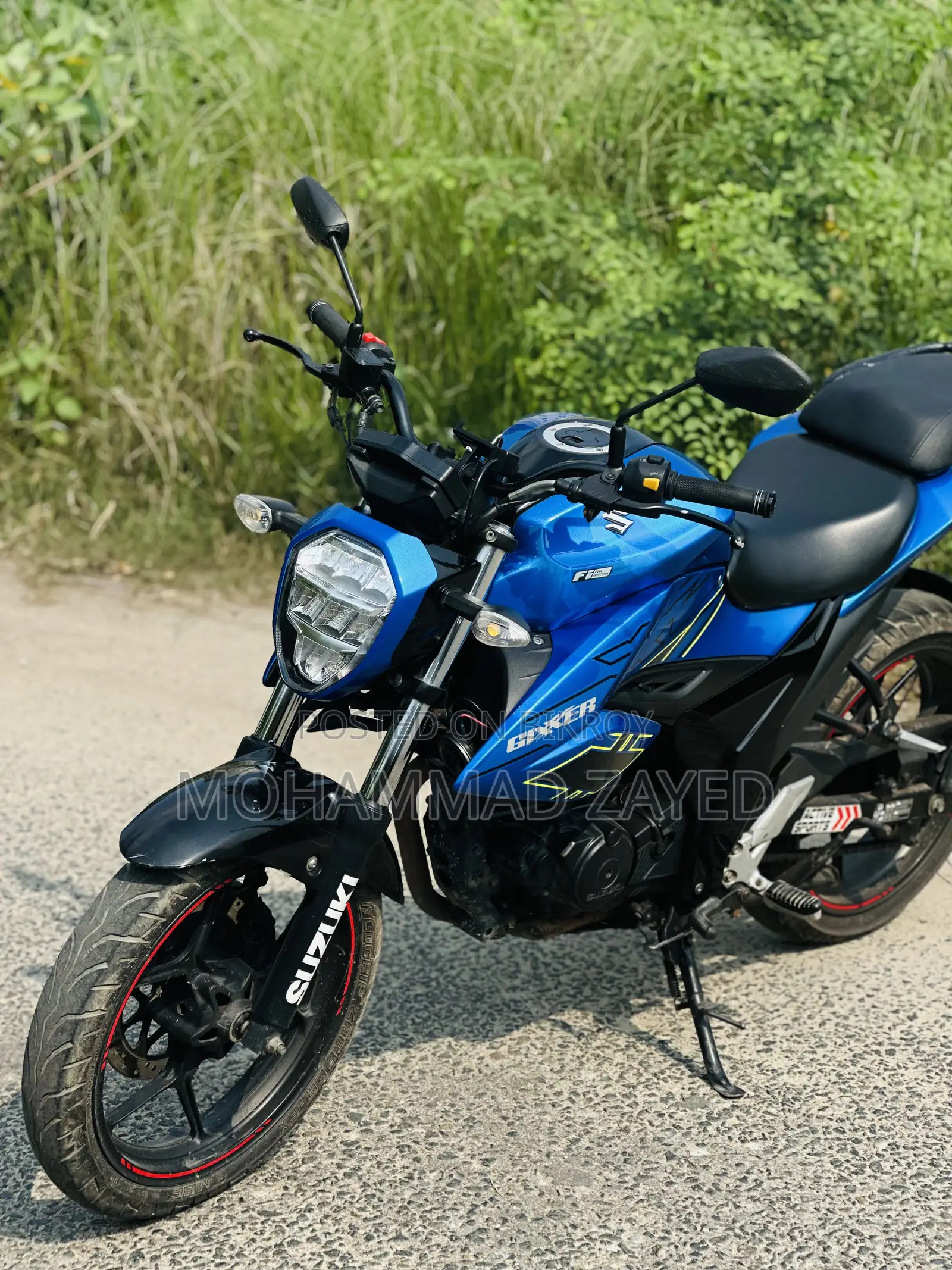 Suzuki Gixxer Fi ABS 2023 Blue