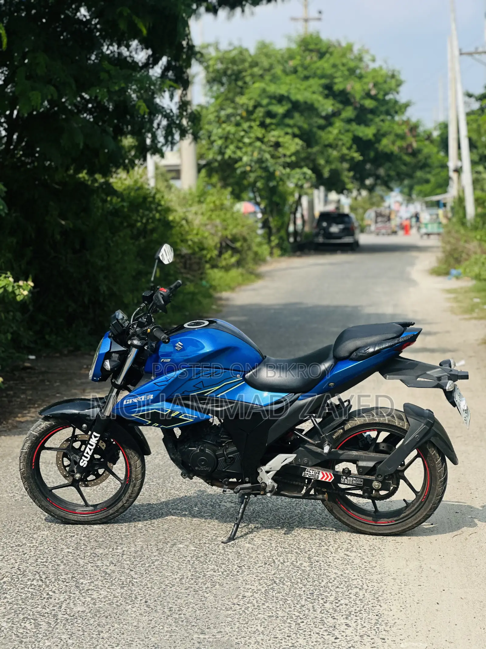 Suzuki Gixxer Fi ABS 2023 Blue