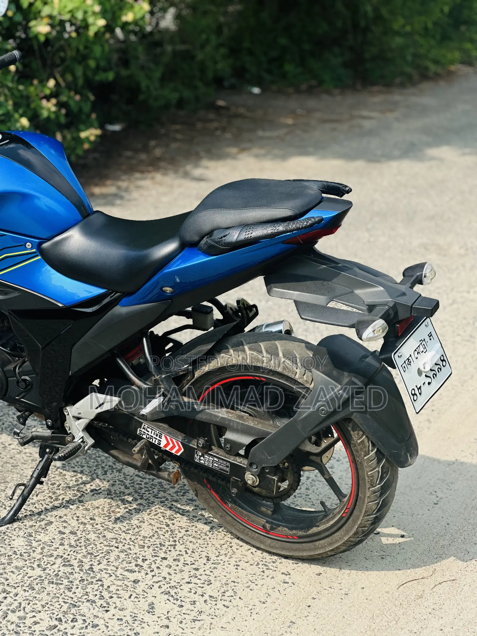 Suzuki Gixxer Fi ABS 2023 Blue