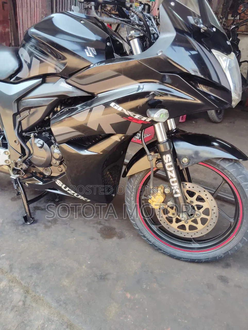Suzuki Gixxer SF 2017 Black