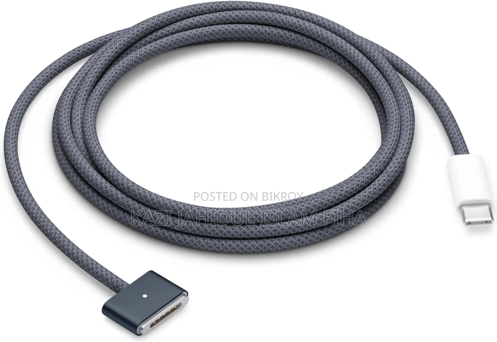 Magsafe3 Cable (2m) In Blue With 30 Watt Apple Type-c Charging Brick