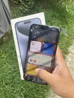 অ্যাপল আইফোন ১৫ প্রো ম্যাক্স ২৫৬ জিবি ব্লু