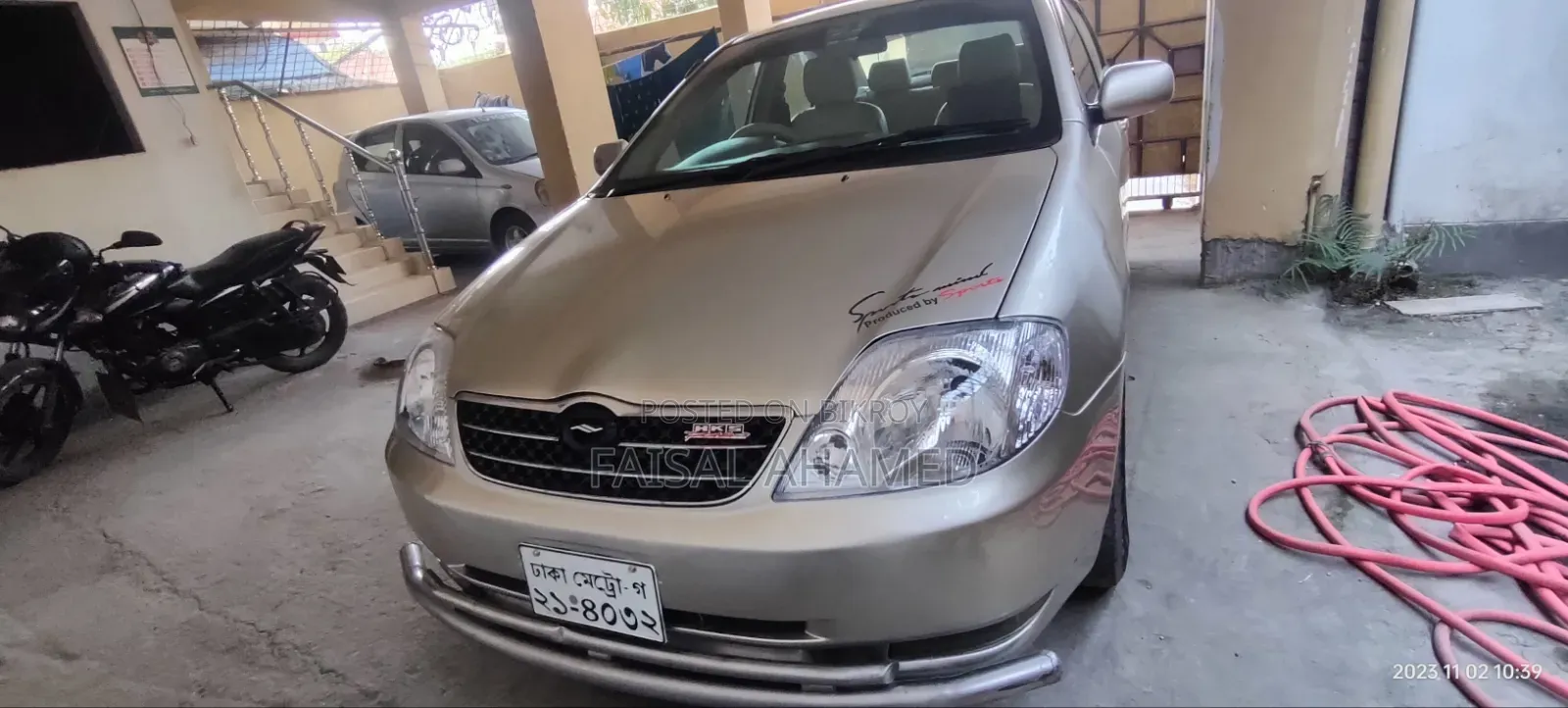 Toyota Corolla Sedan 2003 Gold
