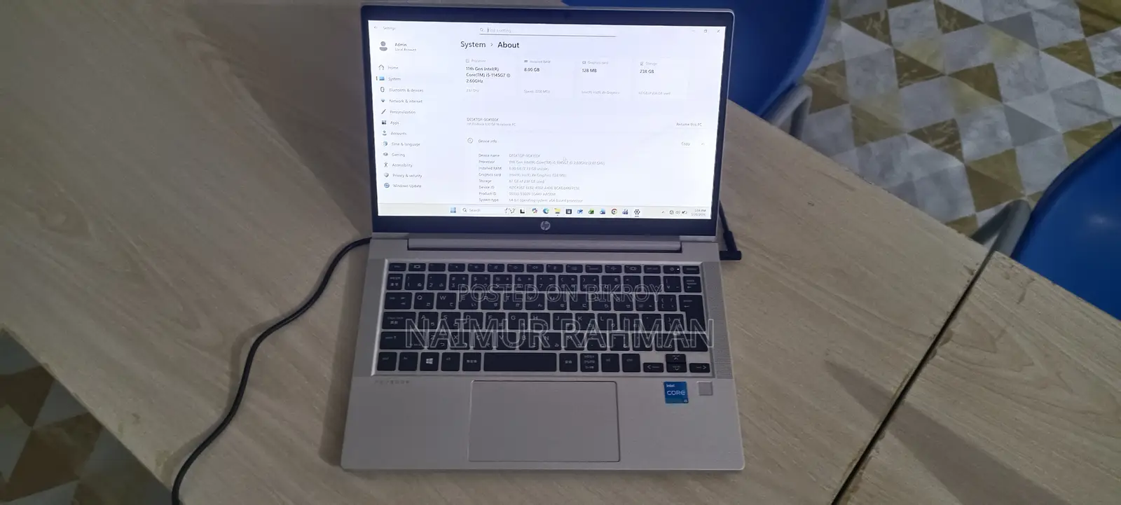 HP ProBook 640 G8 Laptop 8GB Intel Core i5 256GB SSD