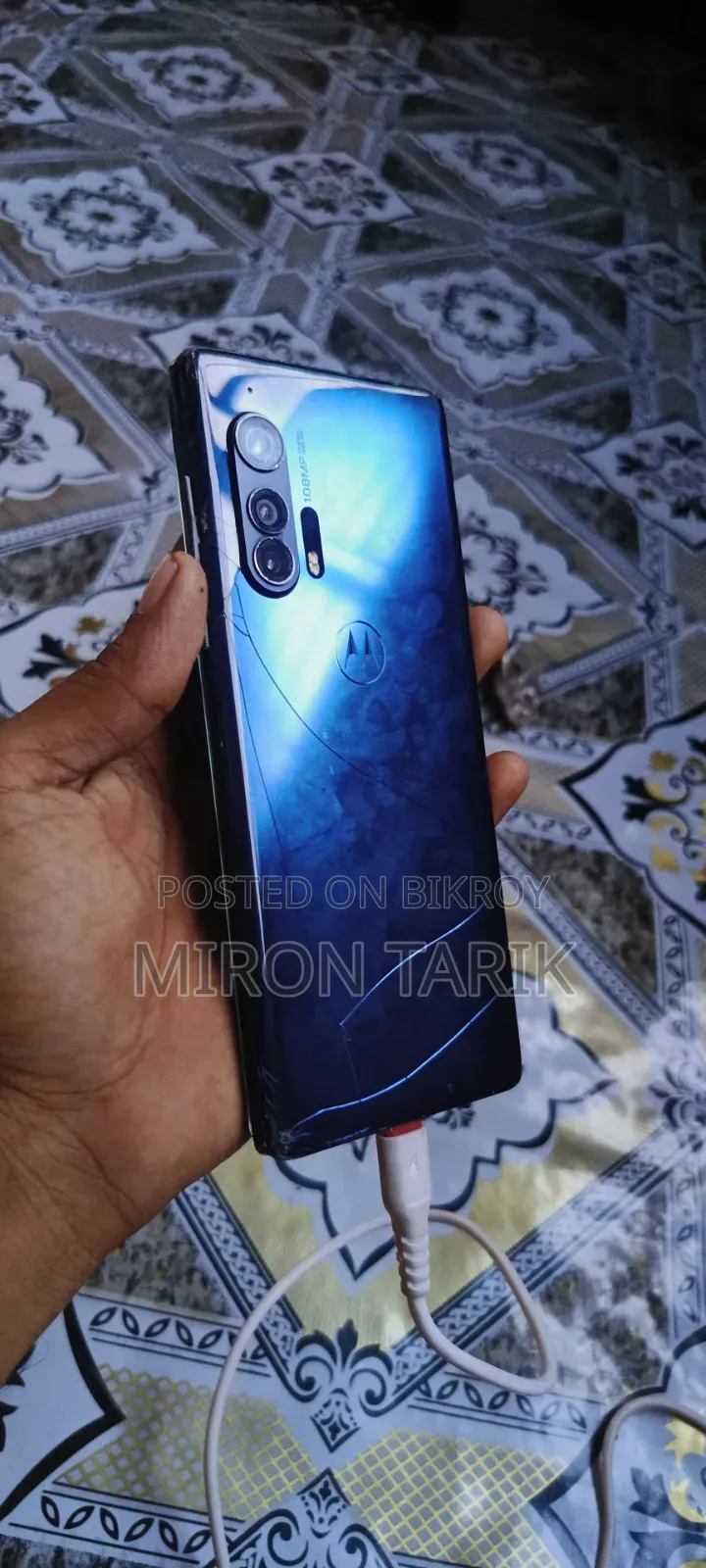 Motorola Edge Plus 256 GB Blue