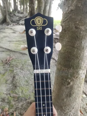 Music Mart Sas Du-21b 21-Inch Black Soprano Ukulele