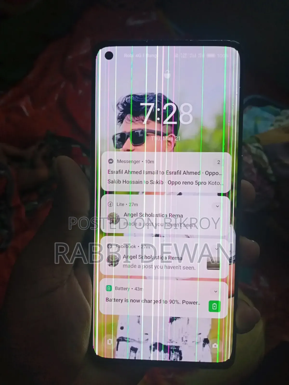 Oppo Reno5 Pro 5G 256 GB Rose Gold