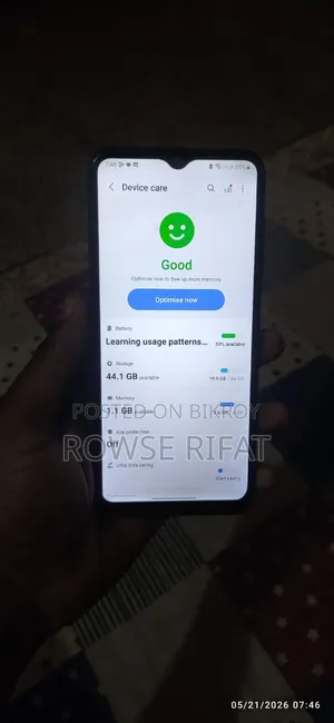 স্যামসাং গ্যালাক্সি এ০৩এস ৬৪ জিবি ব্ল্যাক