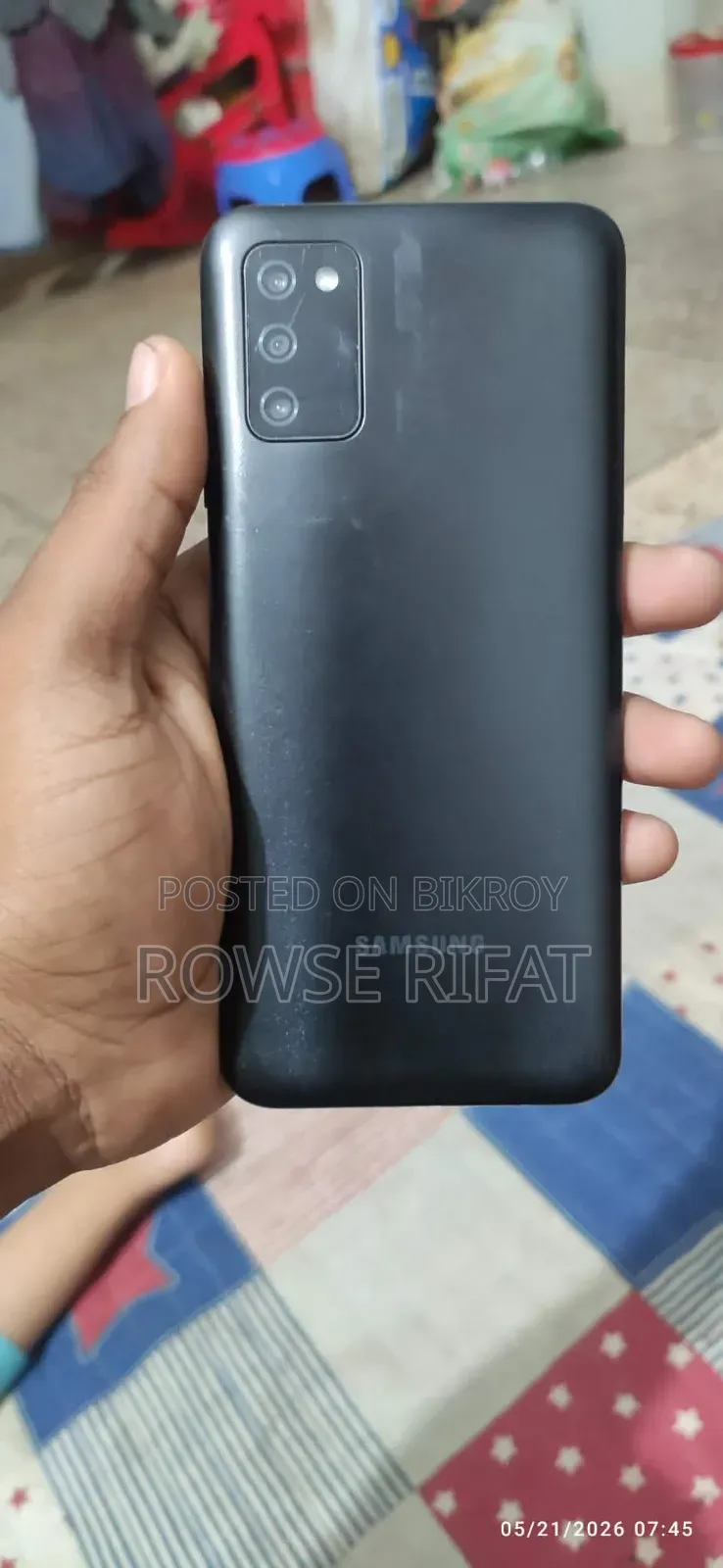 স্যামসাং গ্যালাক্সি এ০৩এস ৬৪ জিবি ব্ল্যাক