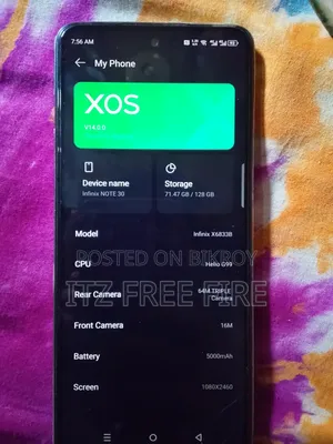 Infinix Note 30 128 GB Purple