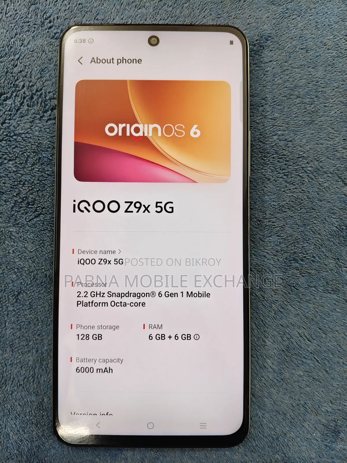 iQOO Z9x 128 GB Green