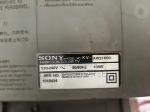 Original Sony Trinitron Color TV