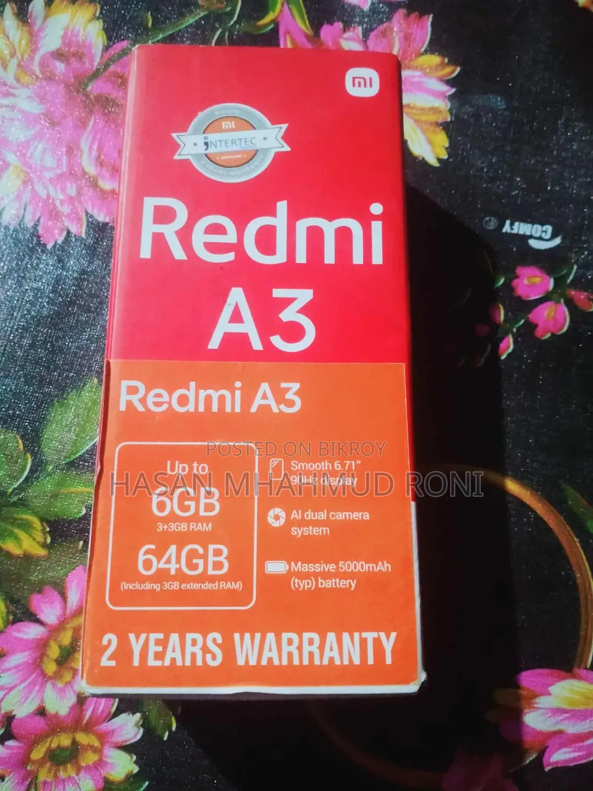 Xiaomi Redmi A3 64 GB Black