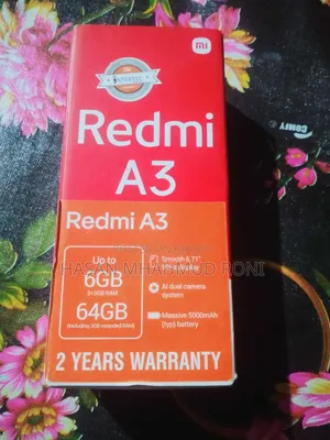 Xiaomi Redmi A3 64 GB Black