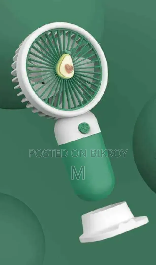 Mini Handheld Portable Fan - 3 Speed Usb Rechargeable - 500৳
