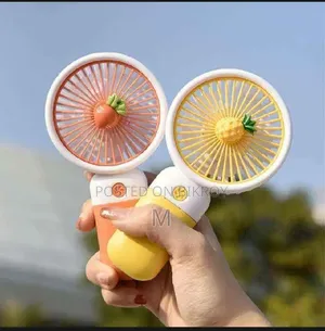 Mini Handheld Portable Fan - 3 Speed Usb Rechargeable - 500৳