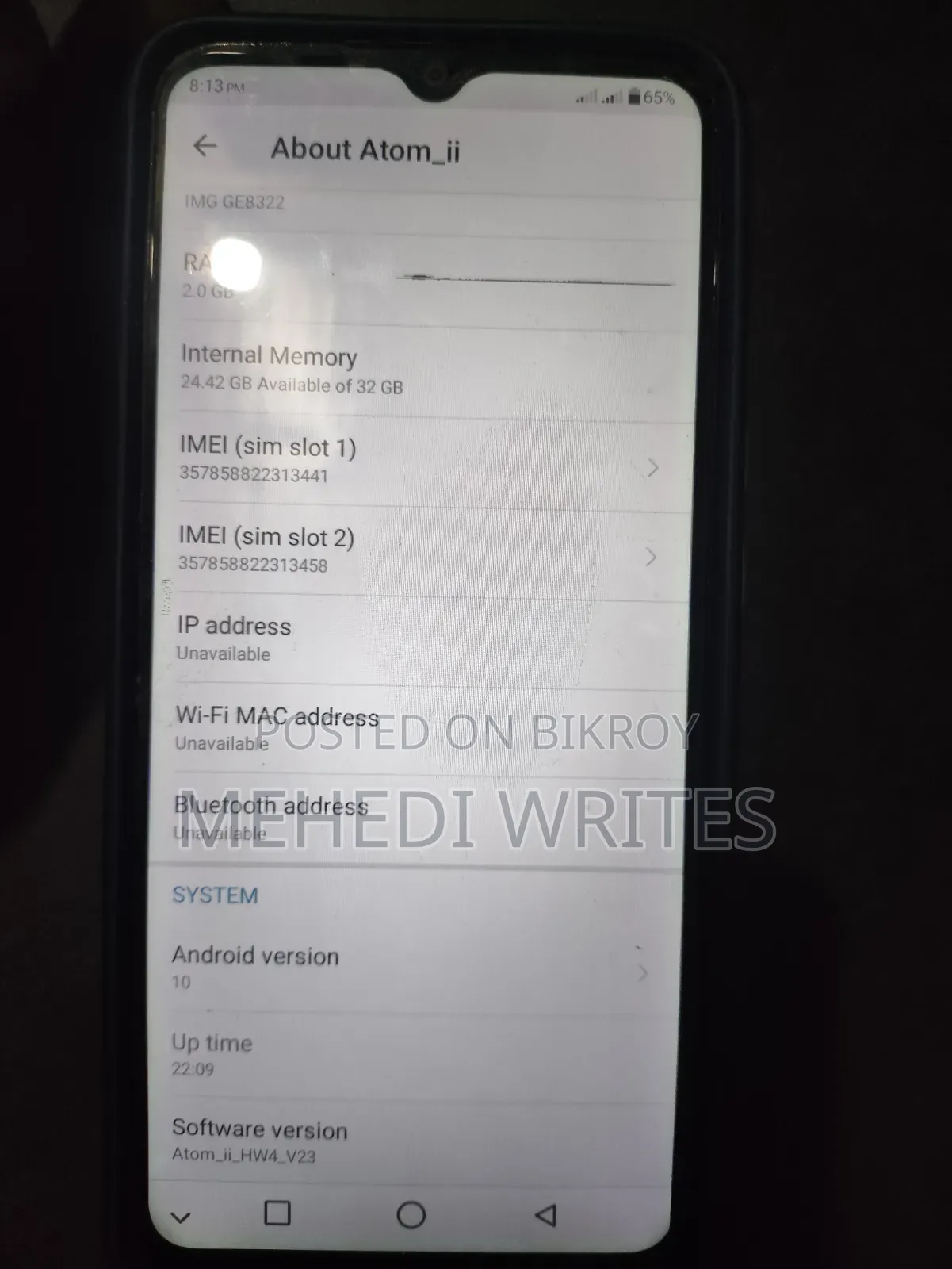 Symphony ATOM II 32 GB Green