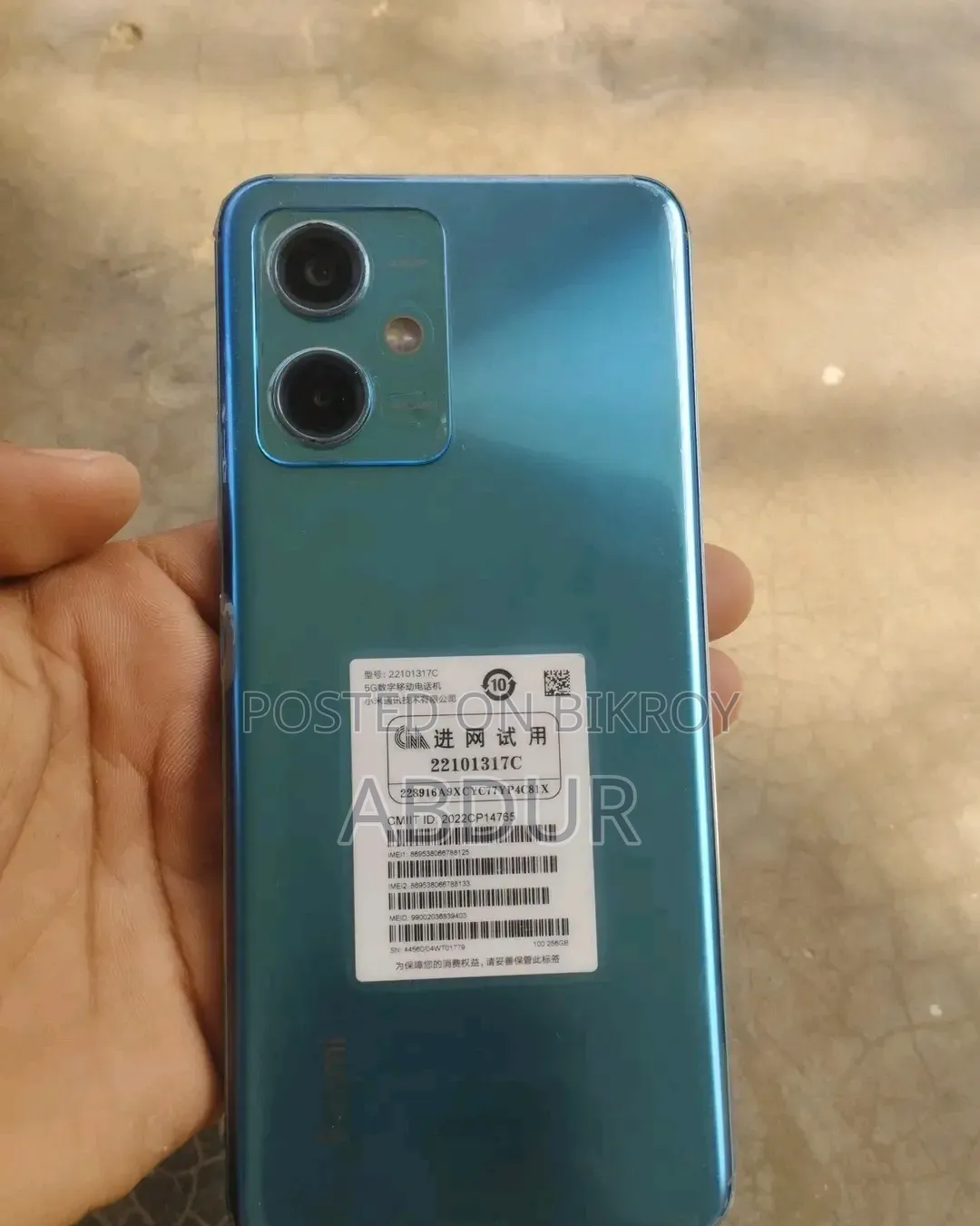 Xiaomi Redmi Note 12 5G 256 GB Green