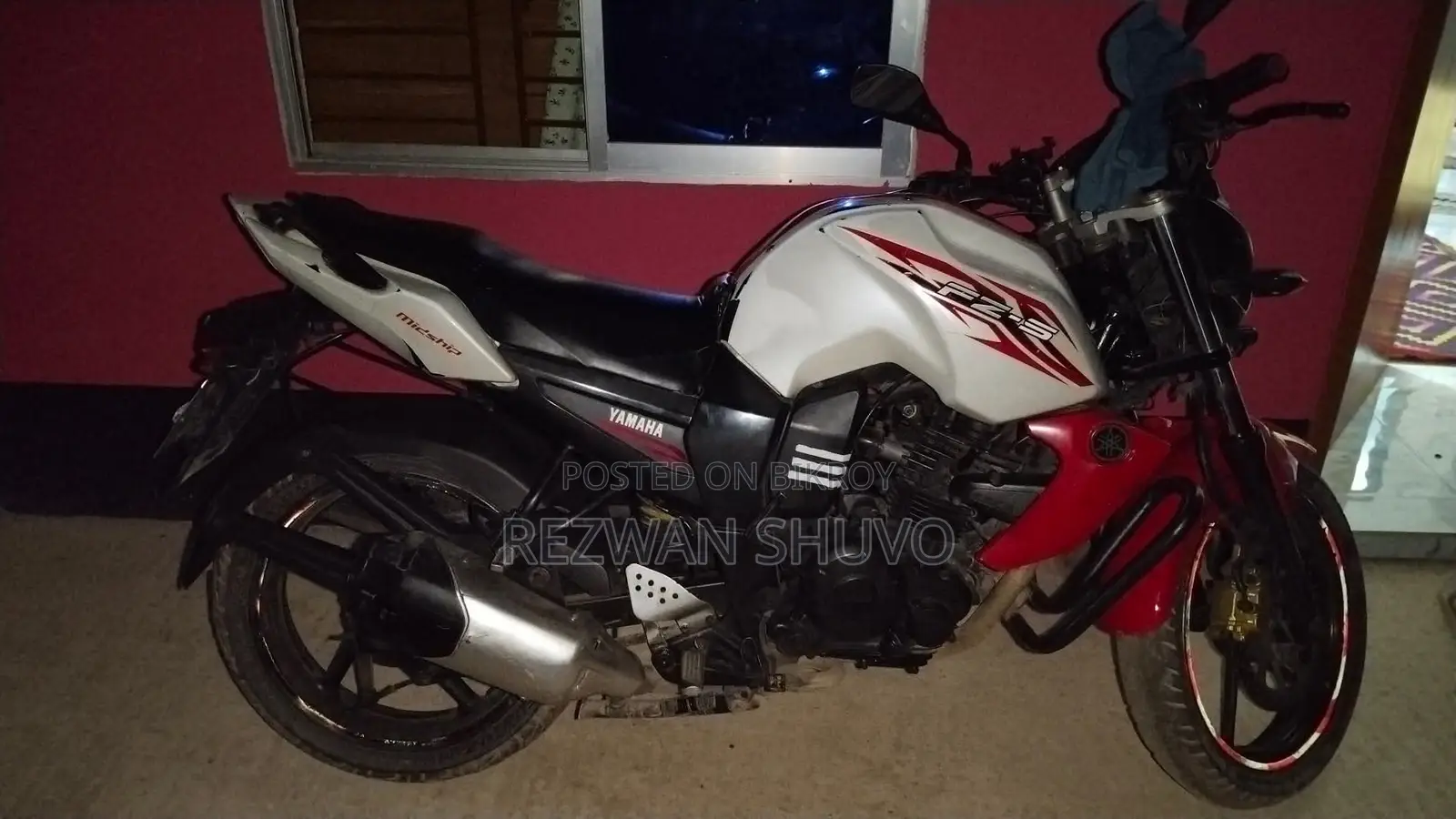 Yamaha FZ 2012 White