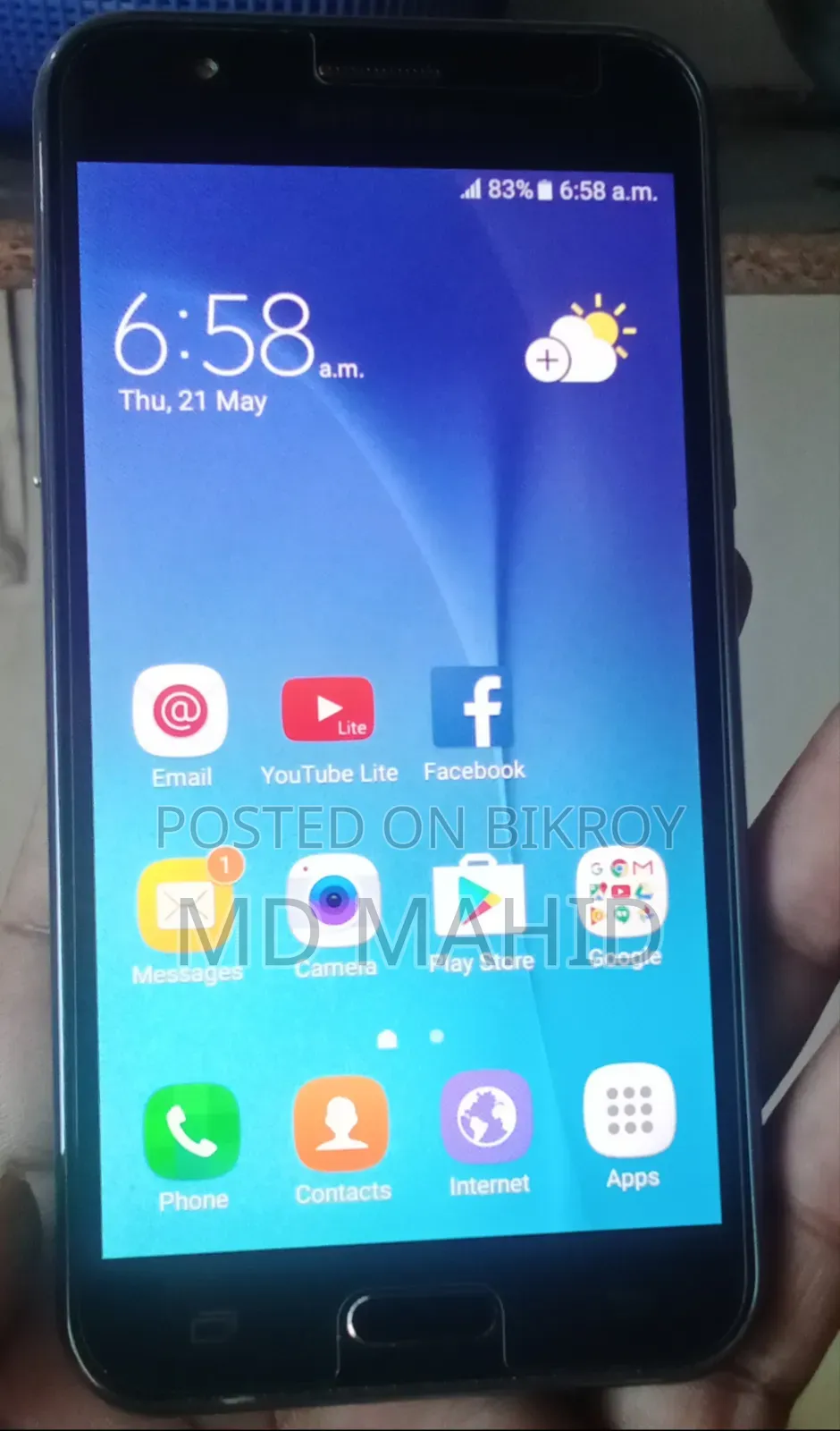 Samsung Galaxy J5 8 GB Black