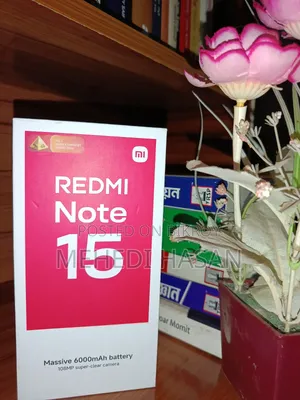 New Xiaomi Redmi Note 15 128 GB Black