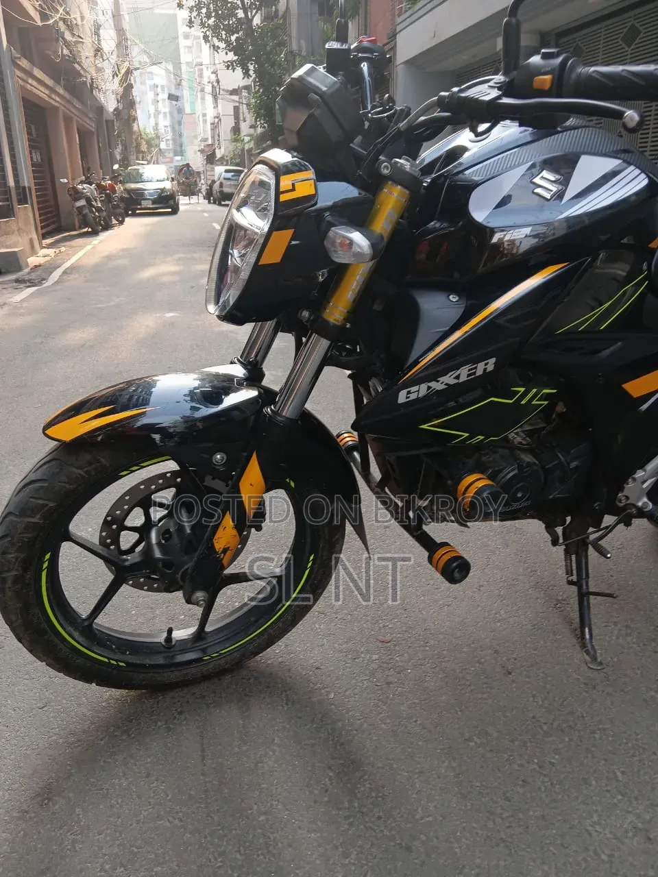 New Suzuki Gixxer SF FI 2024 Black