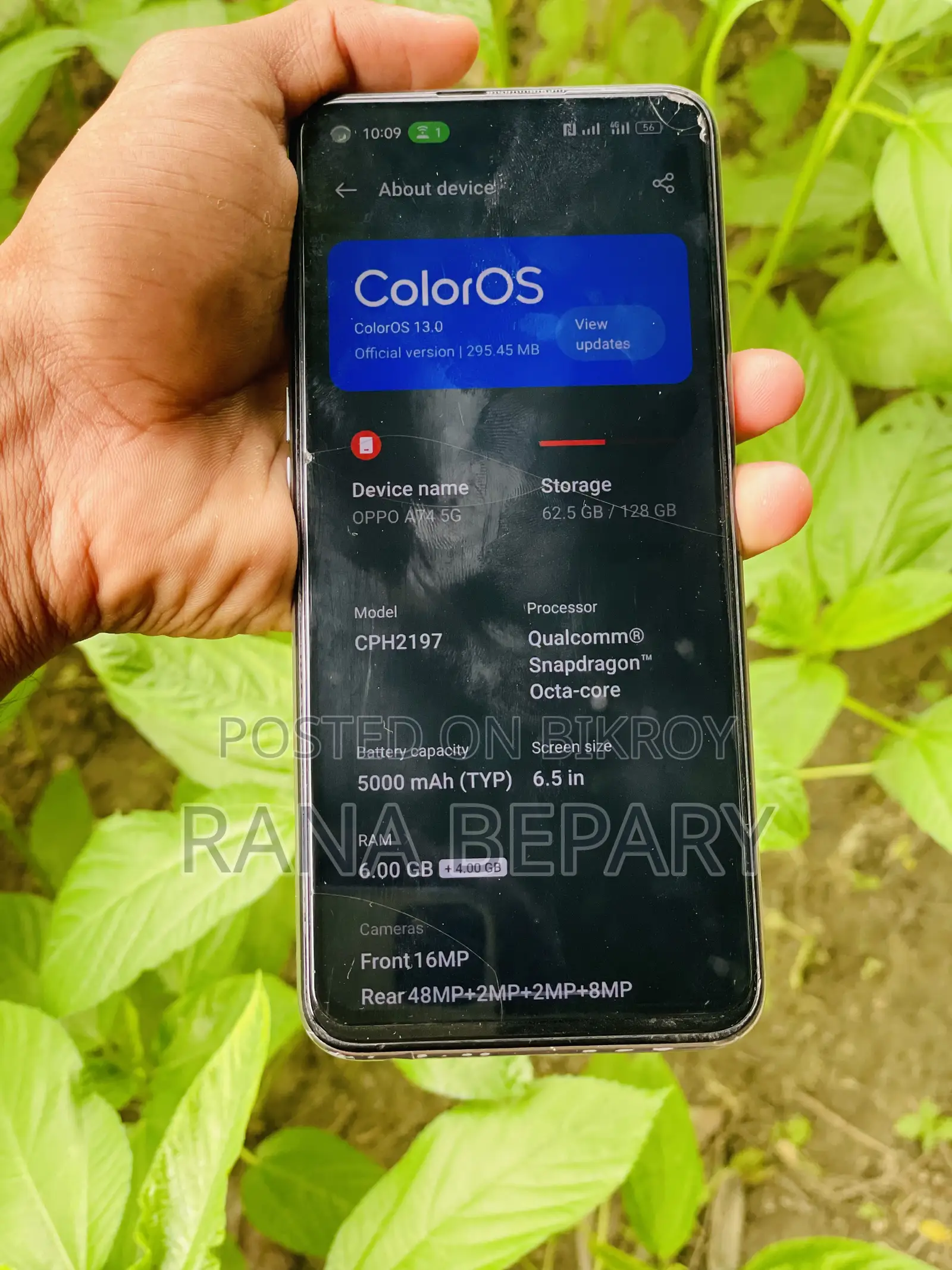 Oppo A74 5G 128 GB Silver