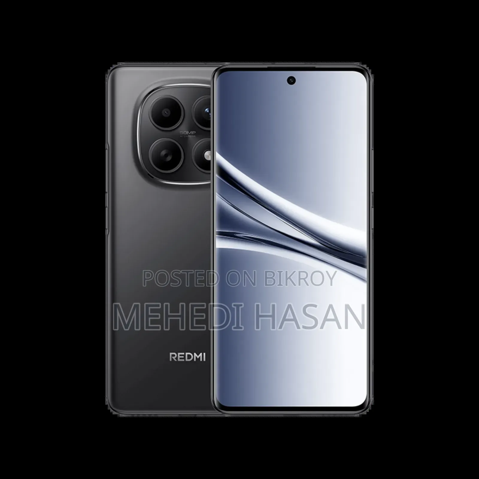 New Xiaomi Redmi Note 15 128 GB Black