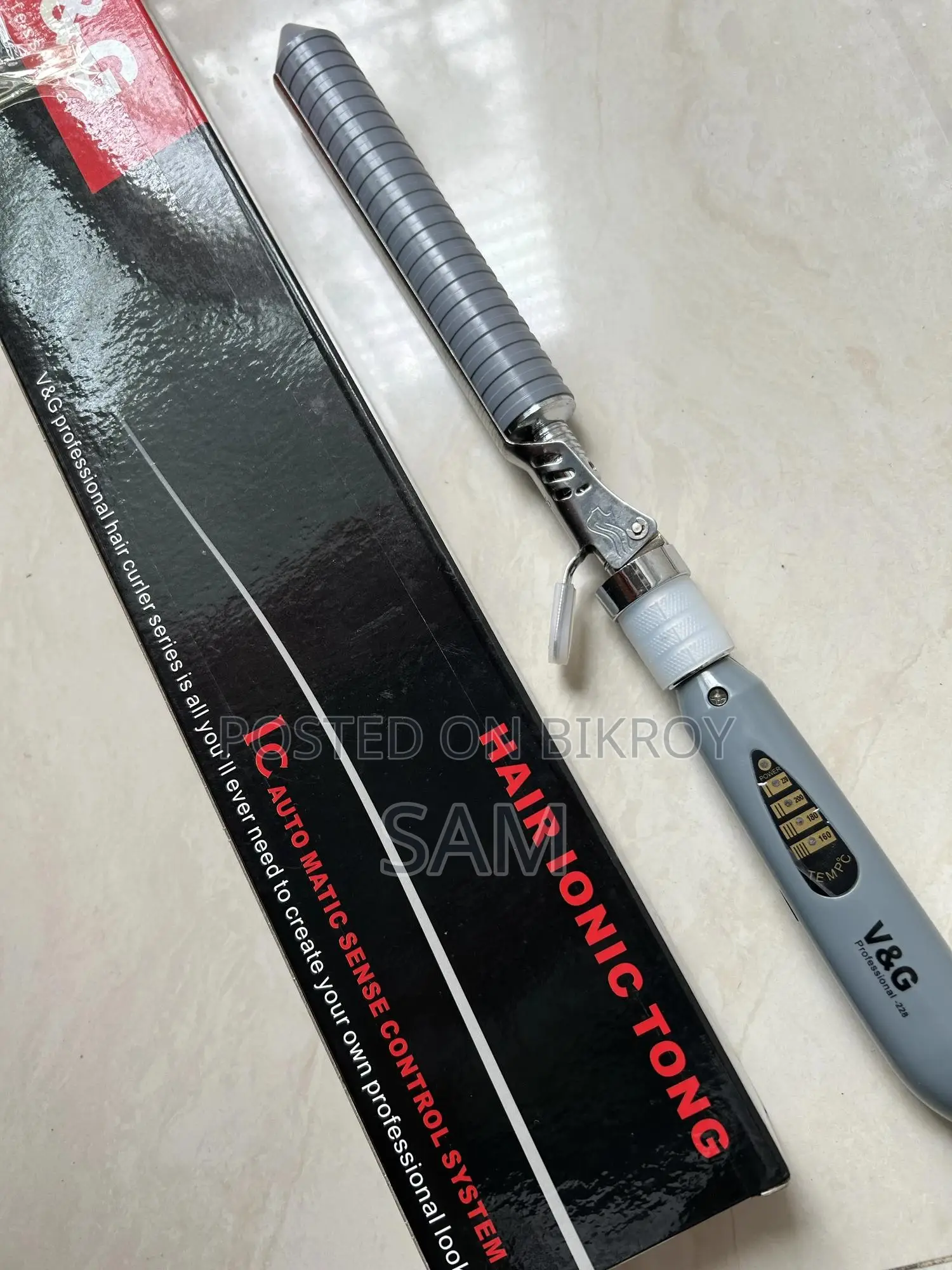 V G Hair Curler