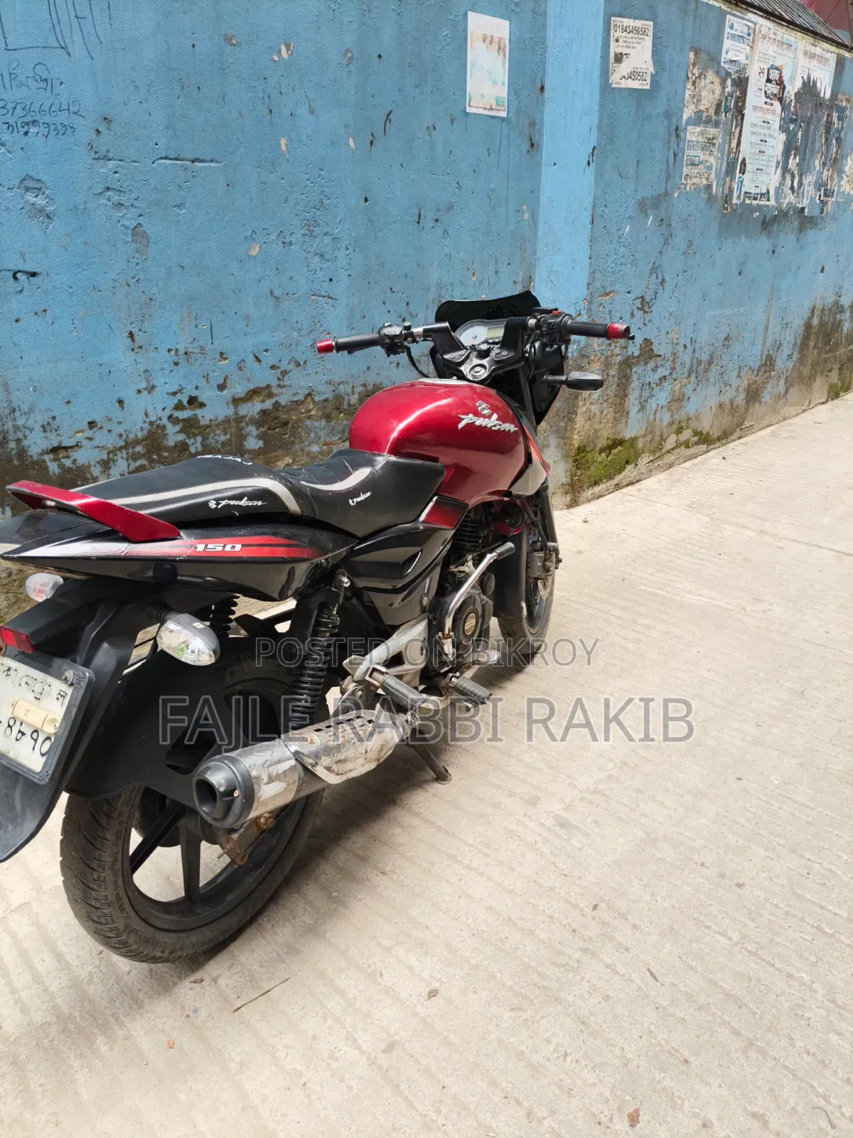 Bajaj Pulsar 150 2011 Red