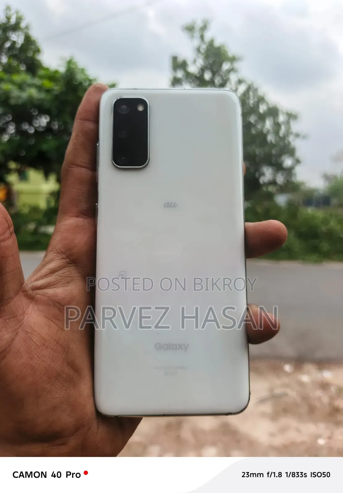 Samsung Galaxy S20 128 GB White