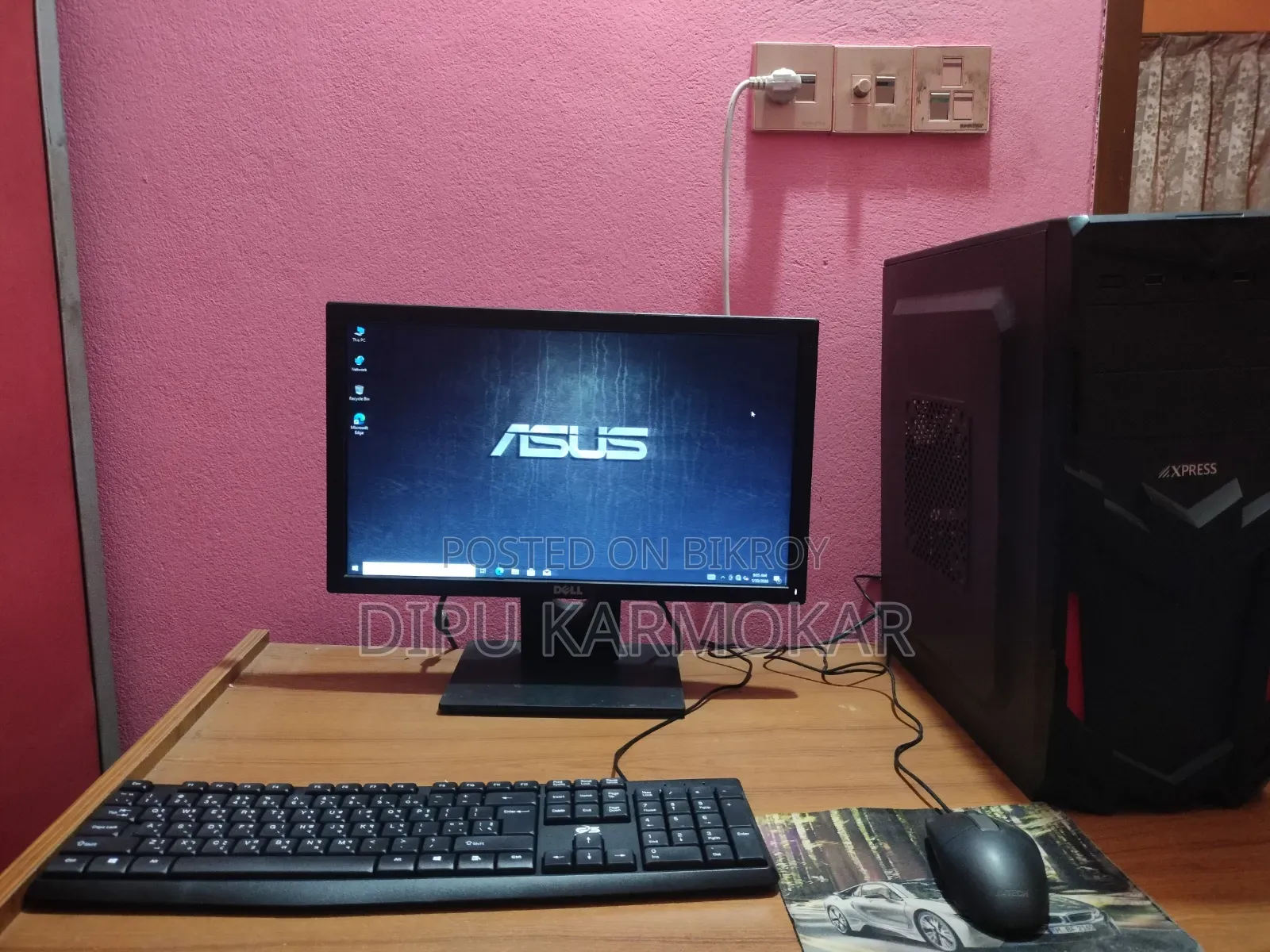 Desktop Computer Dell OptiPlex 3020 4GB Intel Core i3 SSD 256GB