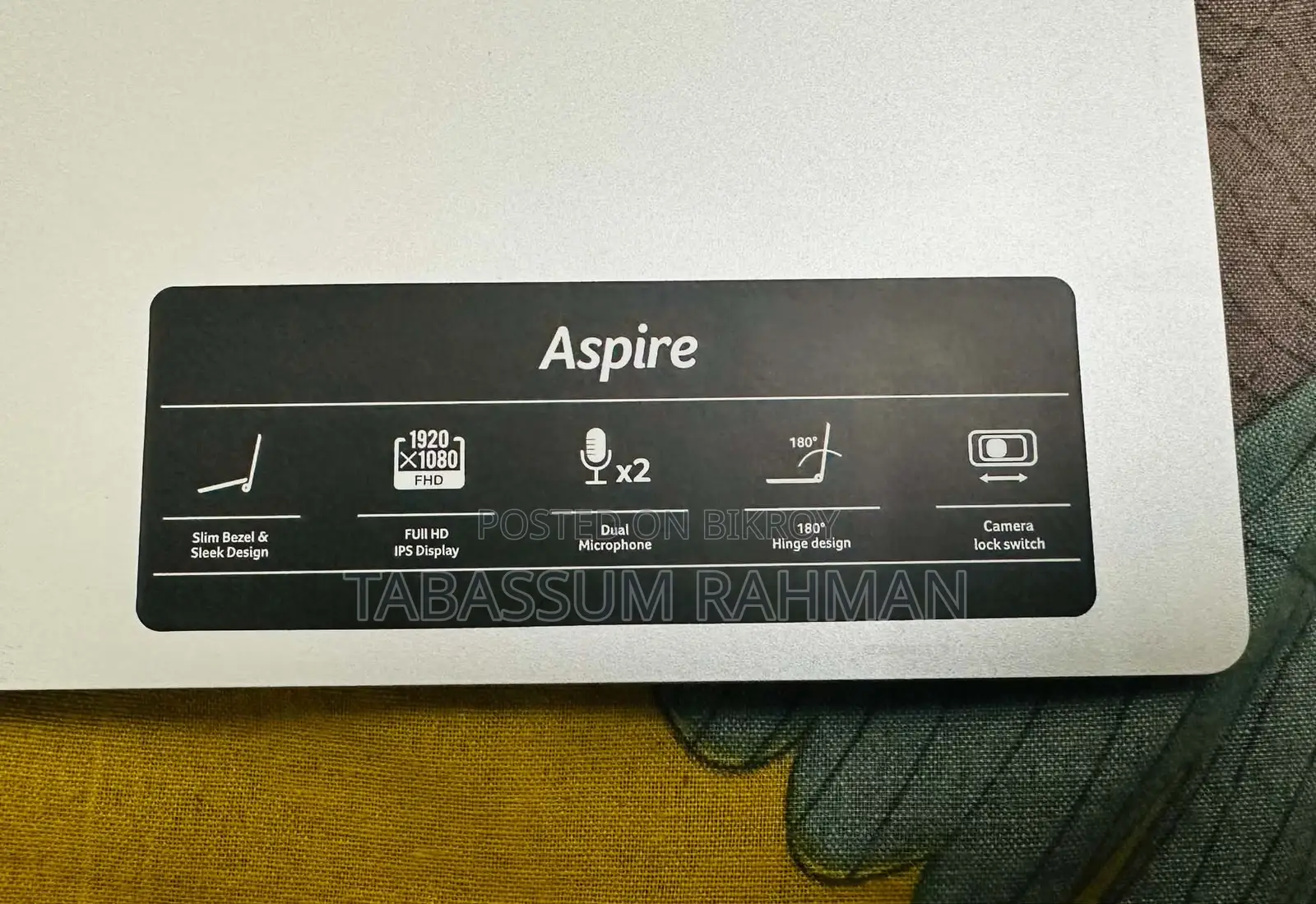 Laptop Acer 8GB AMD Ryzen 3 SSD 512GB