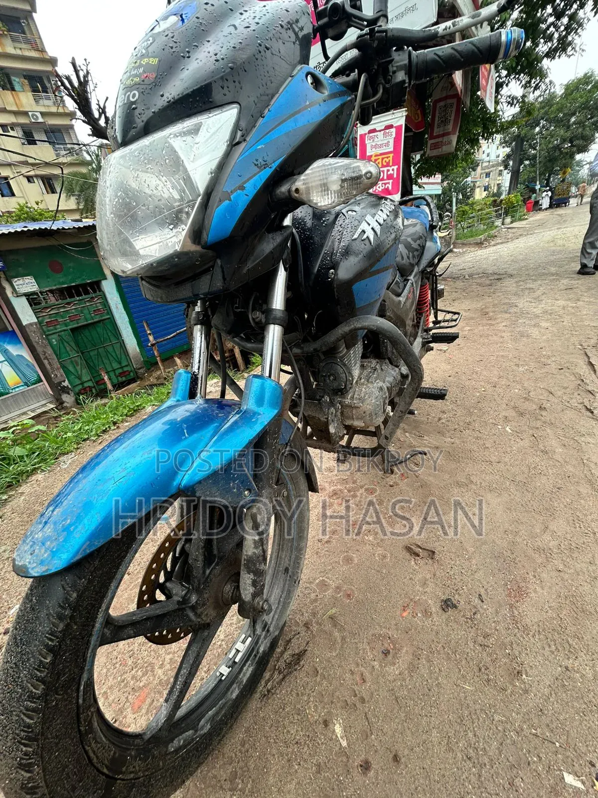 Hero Hunk 150 2019 Blue