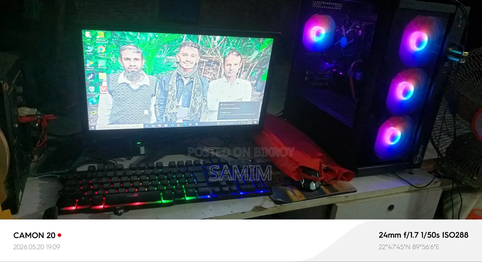 Desktop Computer 18GB Intel Core I5 SSD 500GB