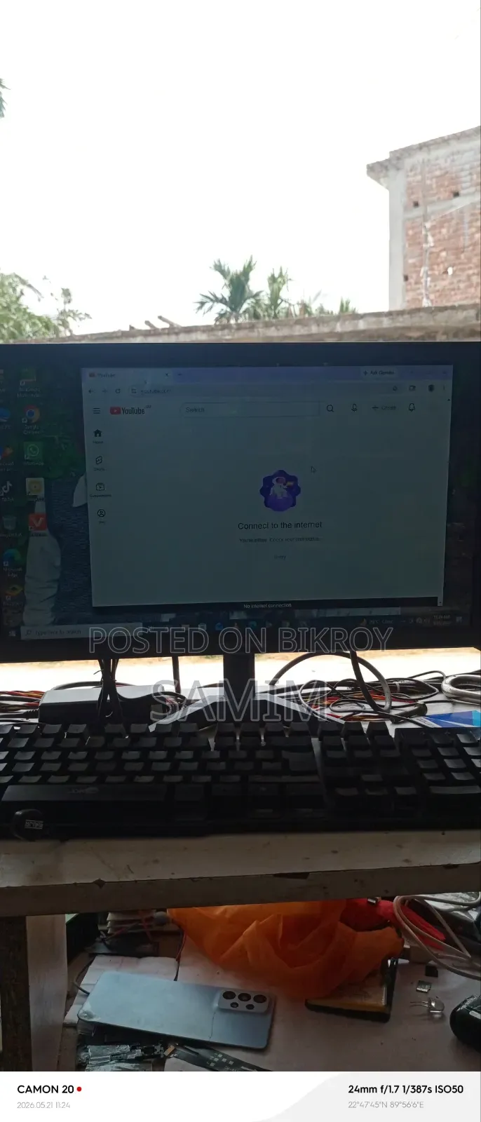 Desktop Computer 18GB Intel Core I5 SSD 500GB