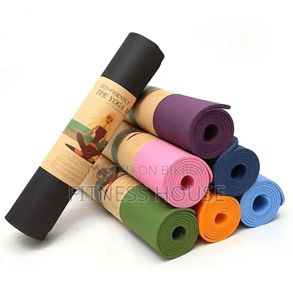 Yoga Mat 2ft/6ft 8mm Non-Slip Exercise Fitness Mat