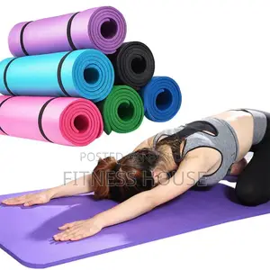 Yoga Mat 2ft/6ft 8mm Non-Slip Exercise Fitness Mat