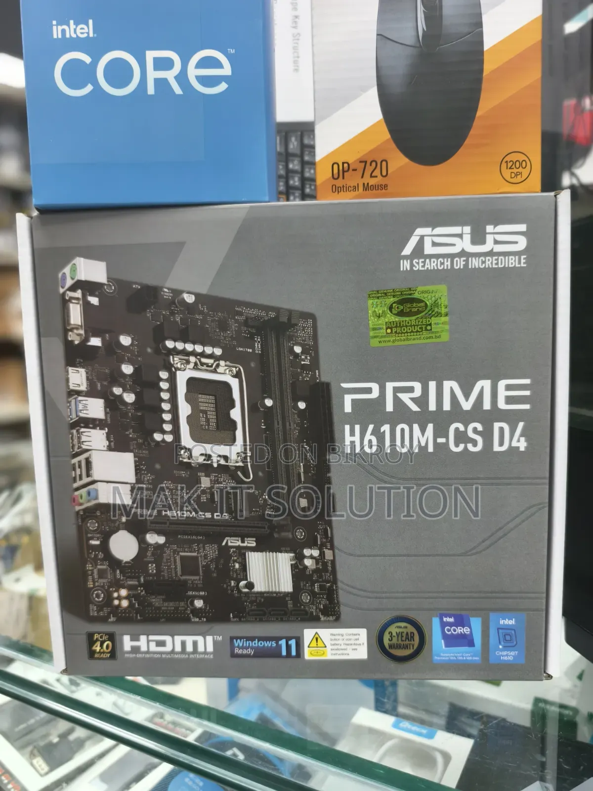 New Desktop Computer Asus 16GB Intel Core I5 HDD+SSD 256GB