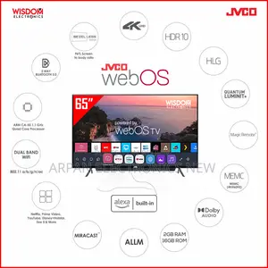 32′′Jvco – Smart – Led Tv (32df1cs-Ultra)-Black- Voice
