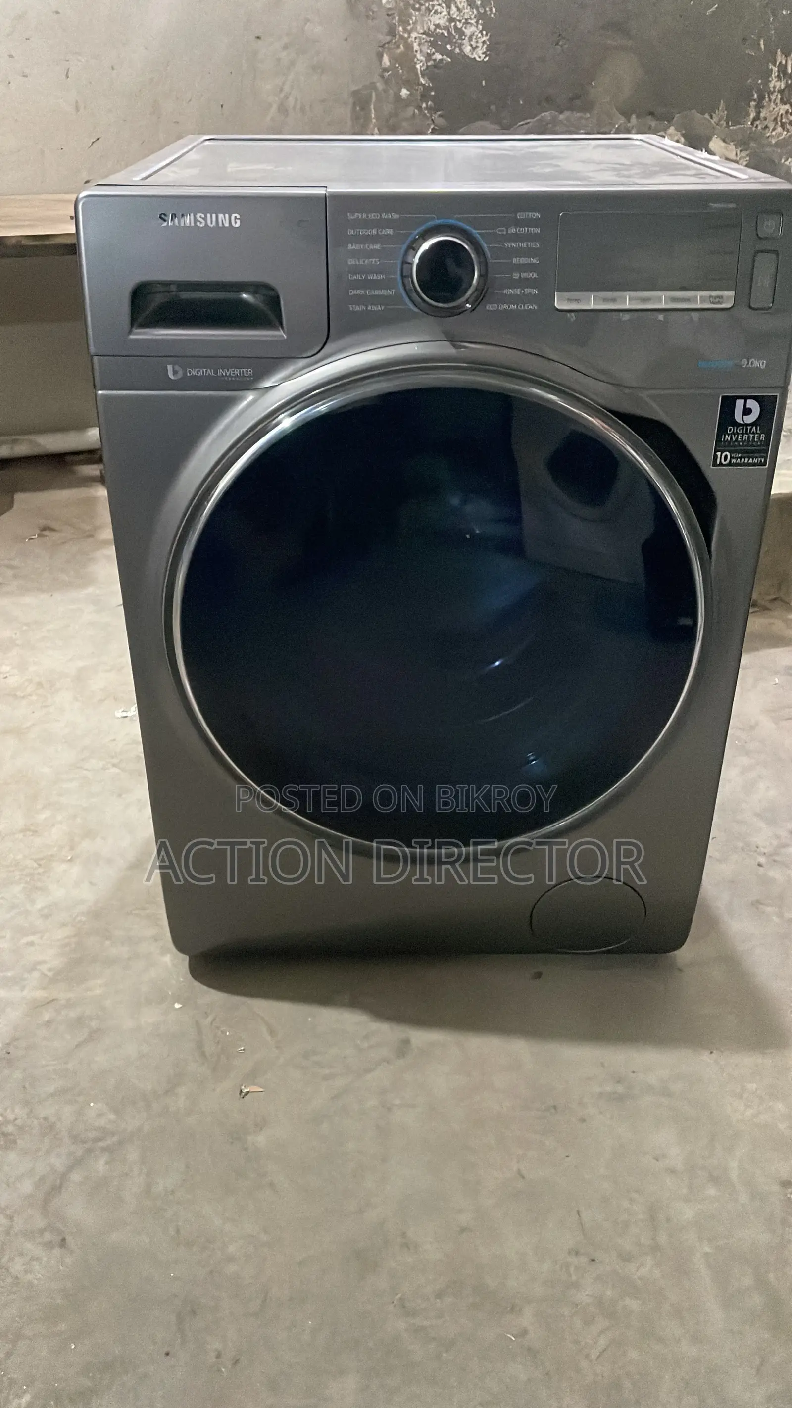 Samsung Washing Machine Inverter 9kg