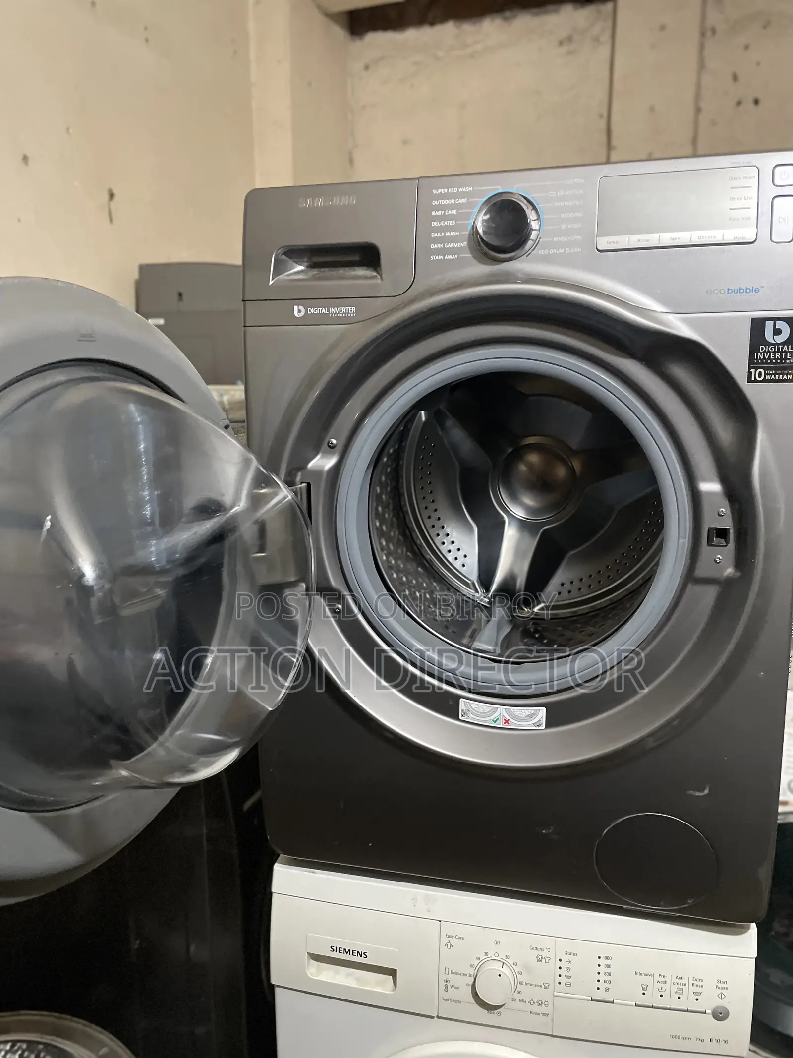 Samsung Washing Machine Inverter 9kg