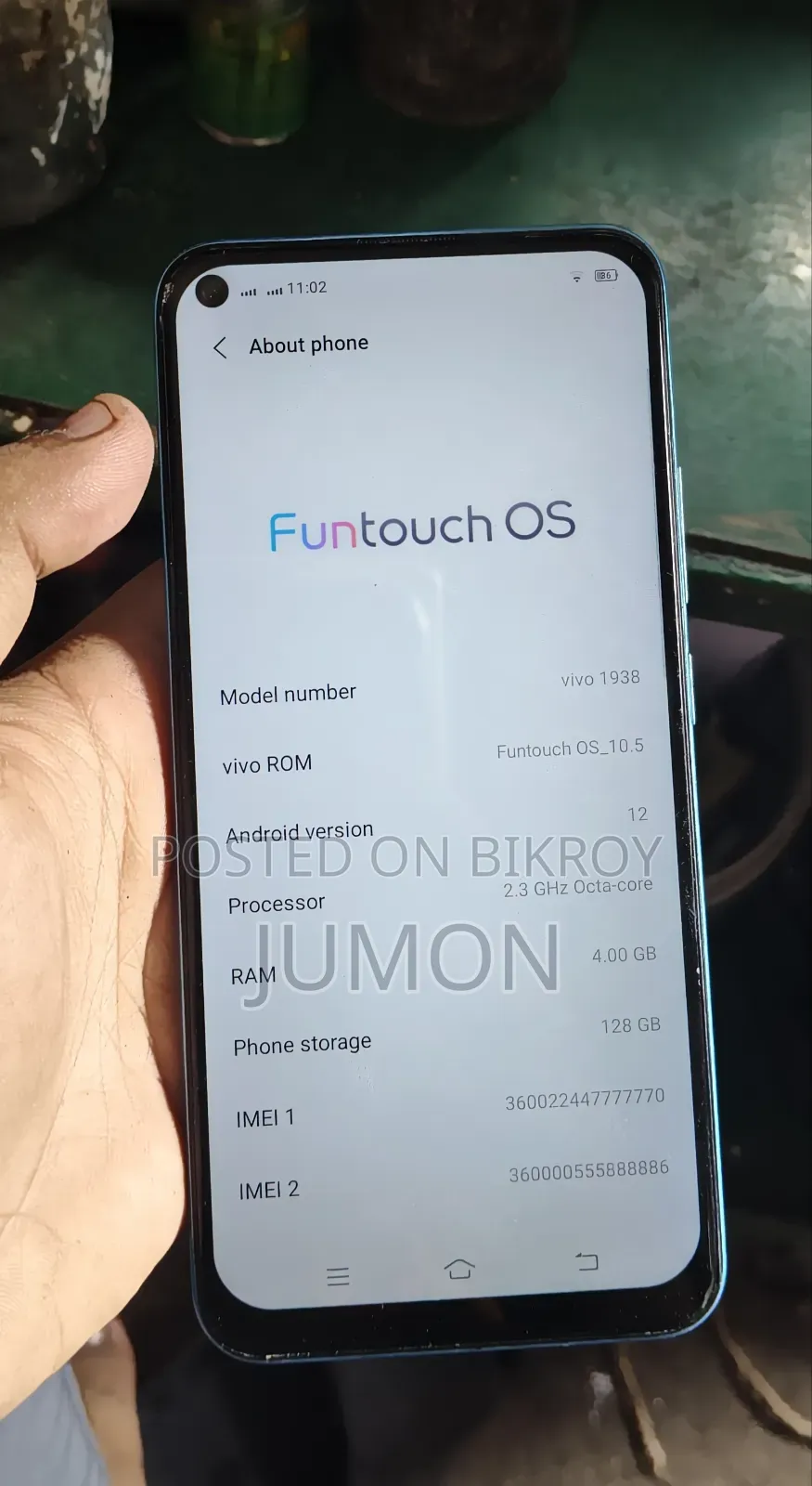 Vivo Y30 128 GB Blue