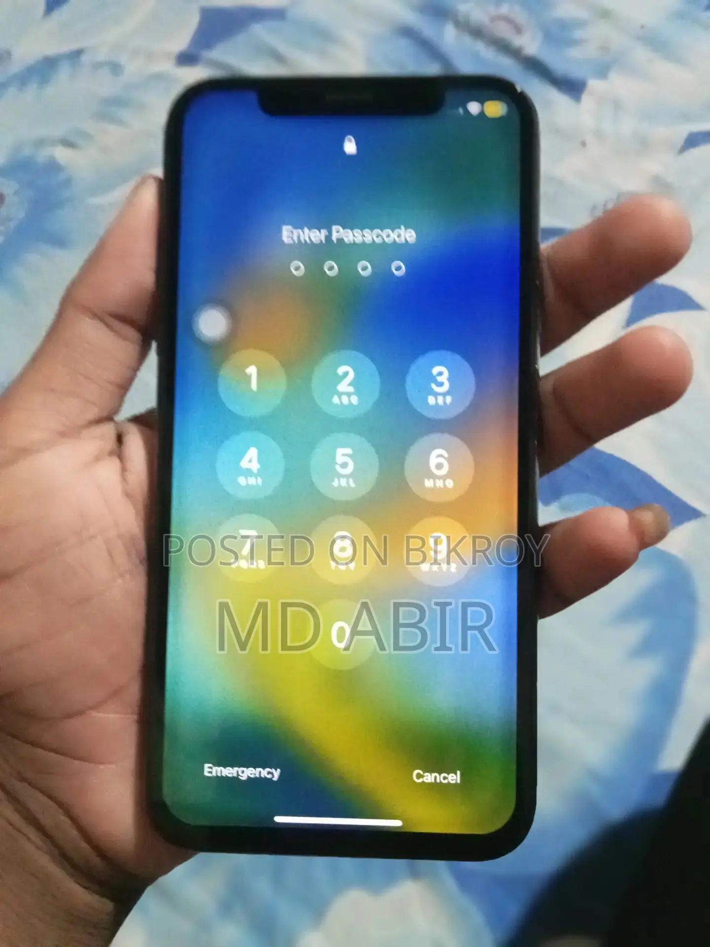 New Apple iPhone X 256 GB Black