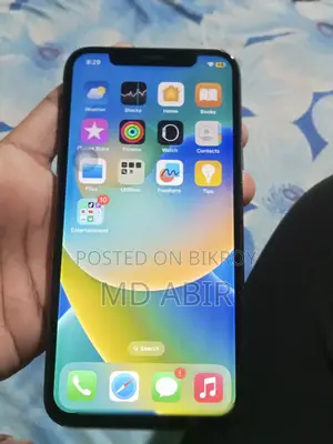 New Apple iPhone X 256 GB Black